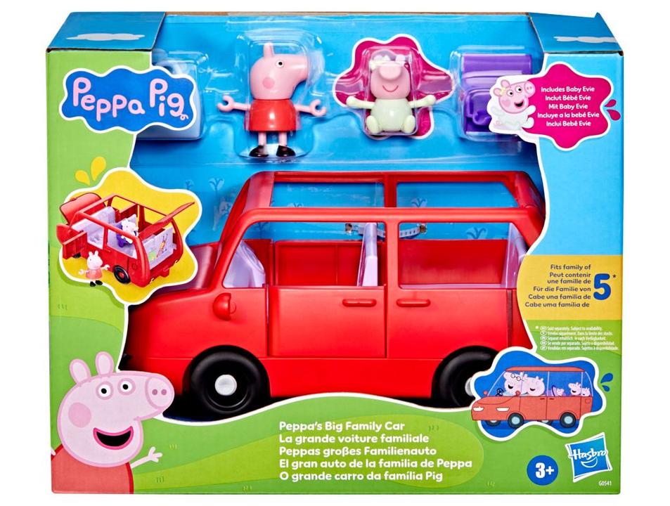 Boneco Peppa Pig O Grande Carro da Família Pig - 4