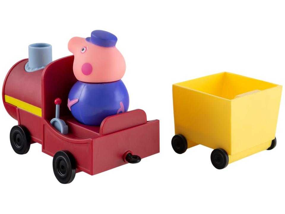 Boneco Peppa Pig Trêm do Vovô Pig 9,1cm - 2