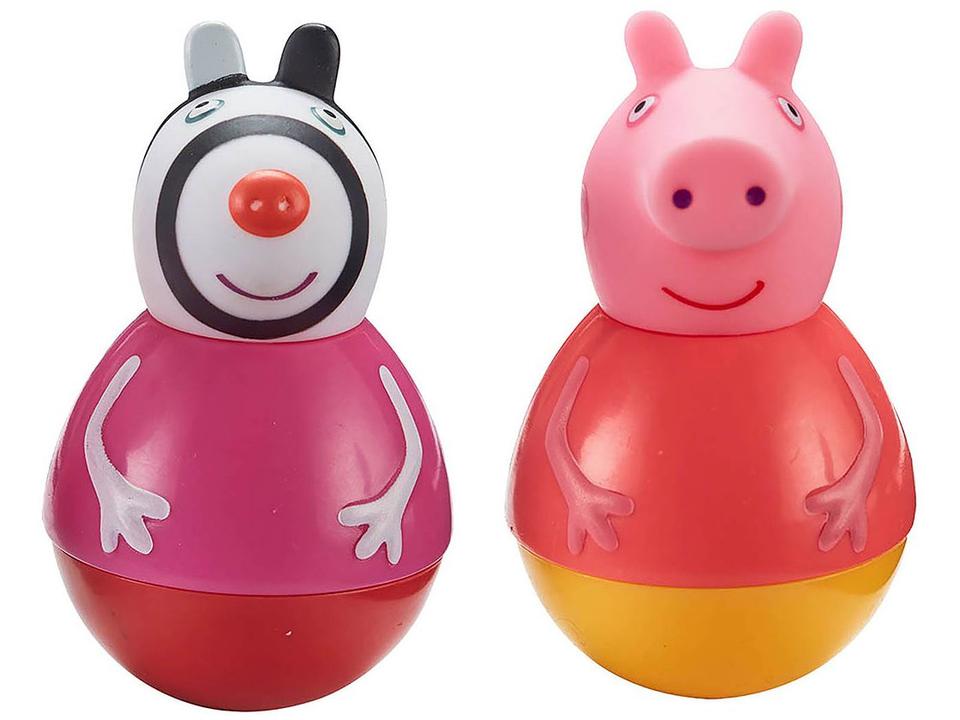 Boneco Peppa Pig Weebles 7cm 2 Unidades - 4