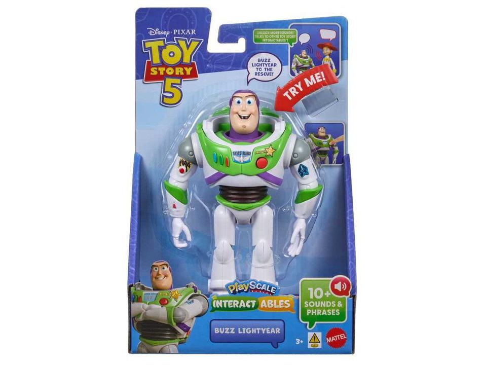Boneco Pixar Alto-falante Buzz Lightyear de 7” - 6