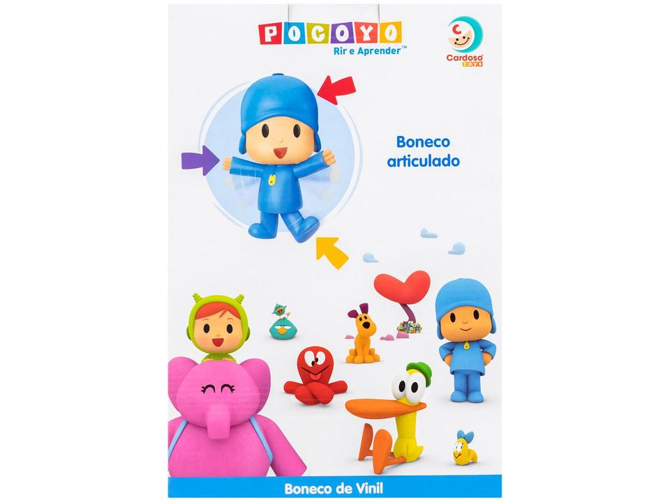 Boneco Pocoyo Pato Grande 29cm Cardoso Toys - 7