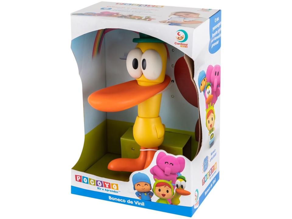 Boneco Pocoyo Pato Grande 29cm Cardoso Toys - 6