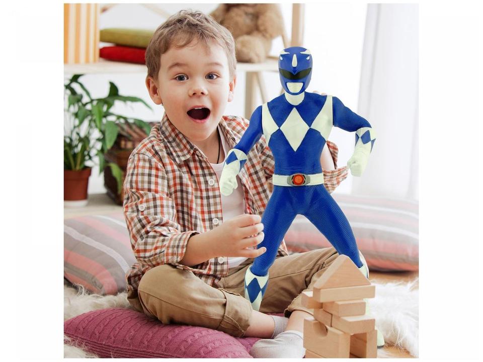 Boneco Power Rangers Ranger Azul Mimo Toys - 1