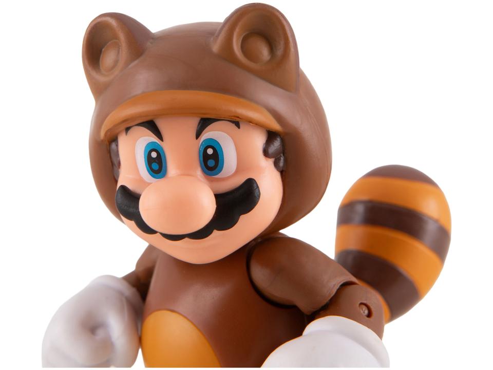 Boneco Super Mario Fire 10,3cm com Acessório - 5