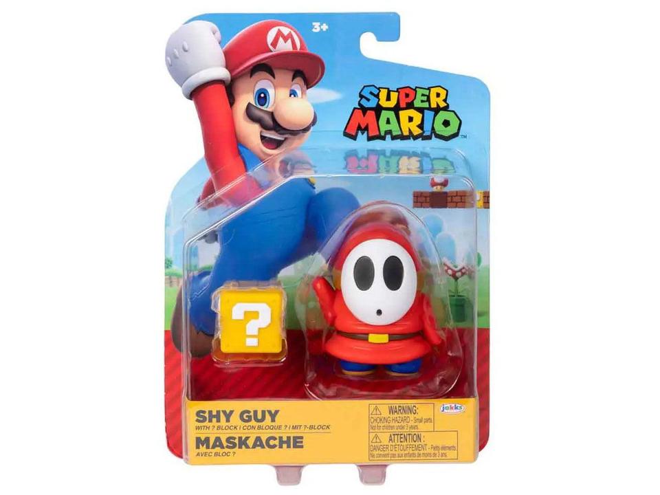 Boneco Super Mario Fire 10,3cm com Acessório - 15