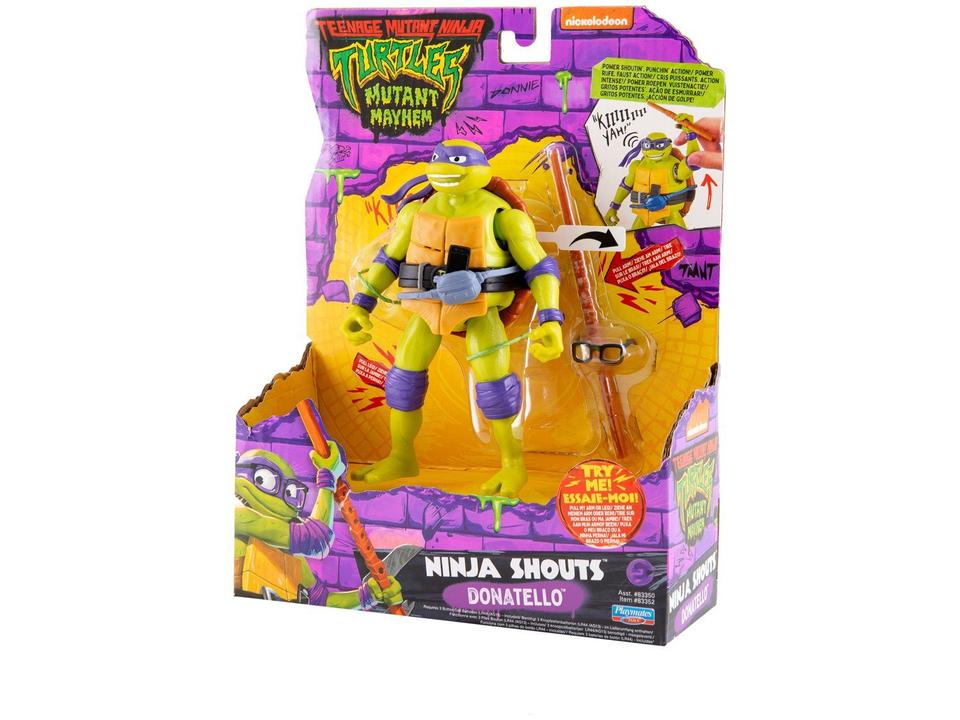 Boneco Tartarugas Ninja Caos Mutante Leonardo - 6