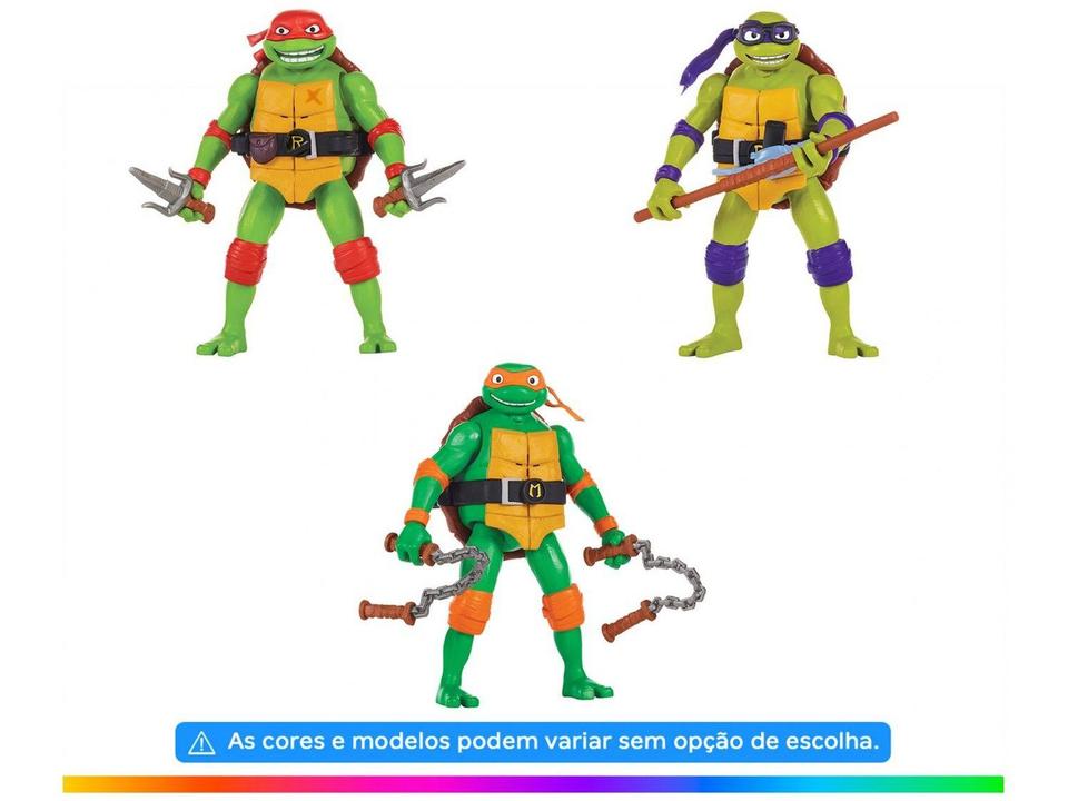 Boneco Tartarugas Ninja Caos Mutante Leonardo - 1