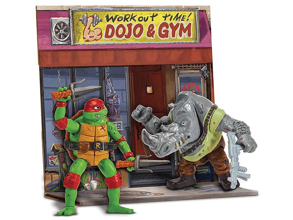 Boneco Tartarugas Ninja Caos Mutante Pack Bem vs - 5