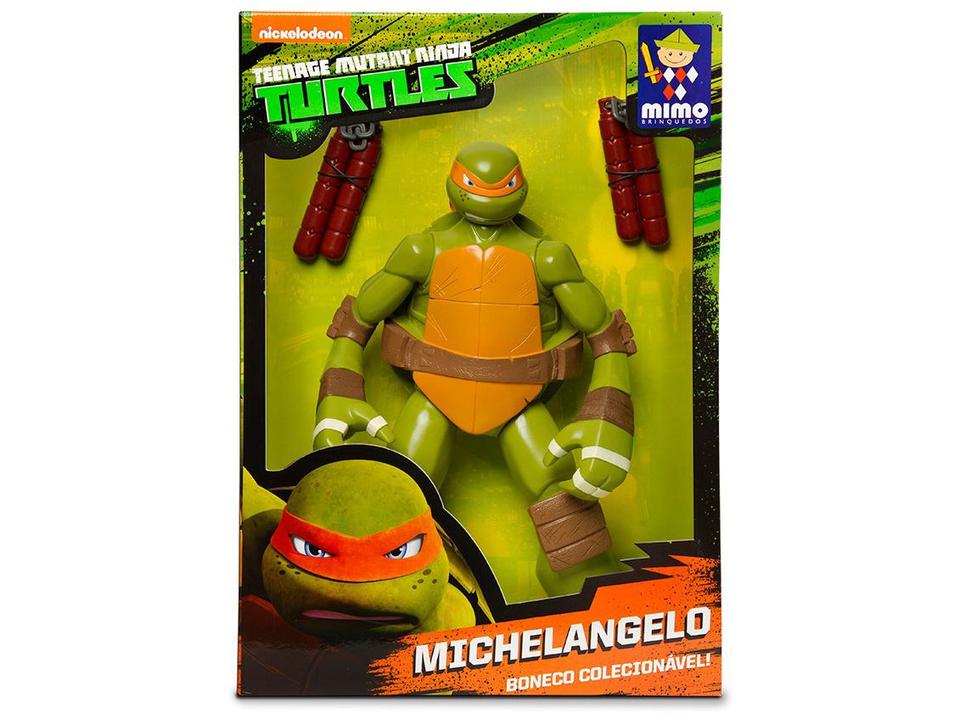 Boneco Tartarugas Ninjas Michelangelo 55cm - 8