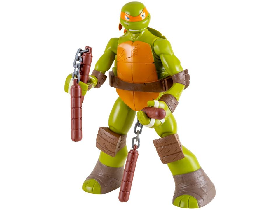 Boneco Tartarugas Ninjas Michelangelo 55cm - 2