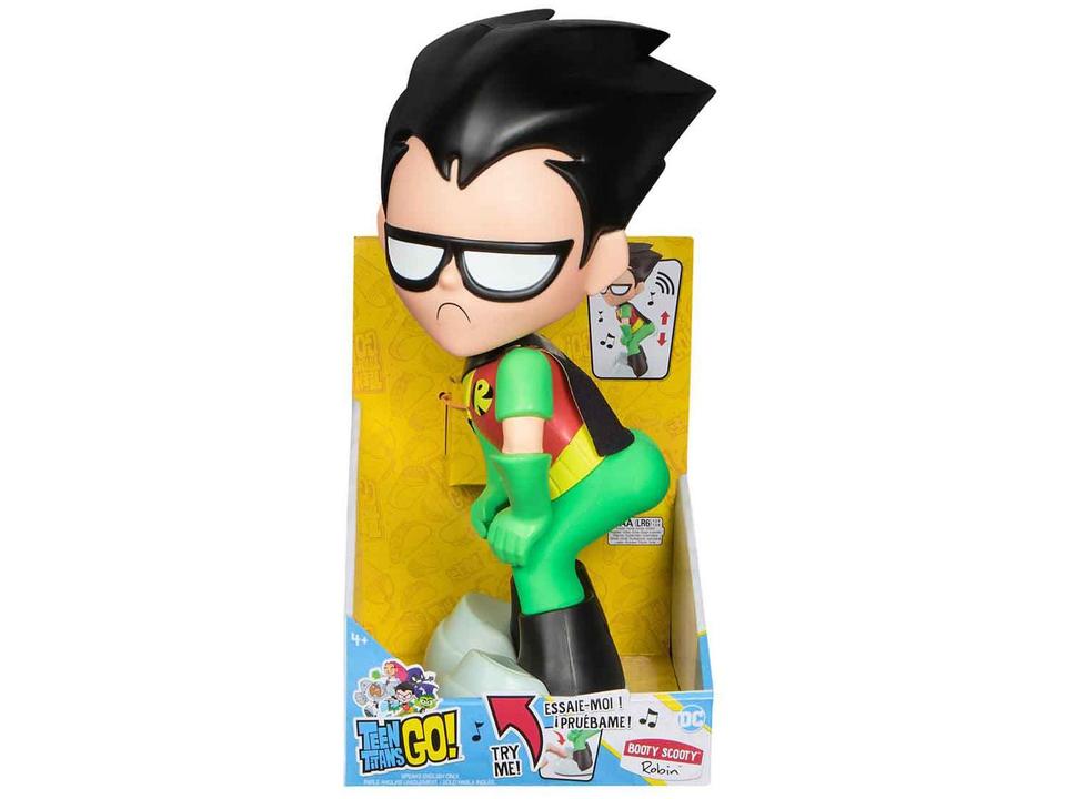 Boneco Teen Titans Go! Robin 28cm Sunny Brinquedos - 4