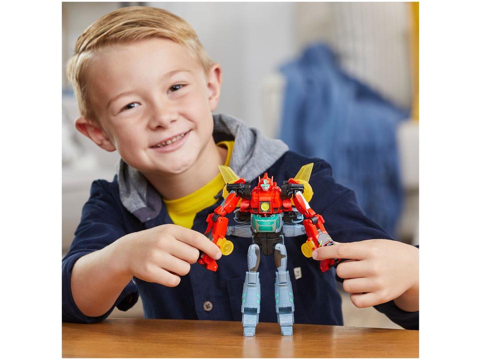 Boneco Transformers Cyber-Combiner Terran Twitch - 2