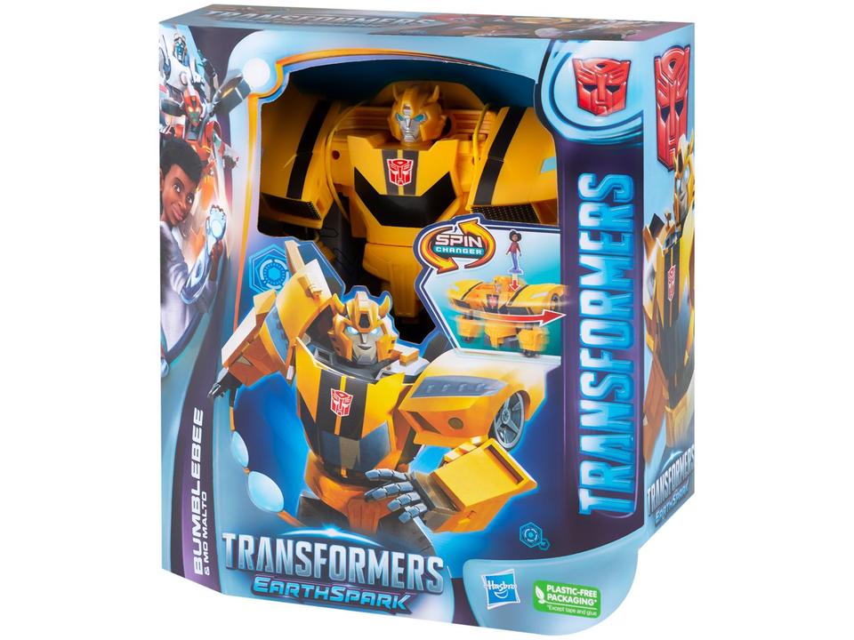 Boneco Transformers EarthSpark Bumblebee e Mo - 10