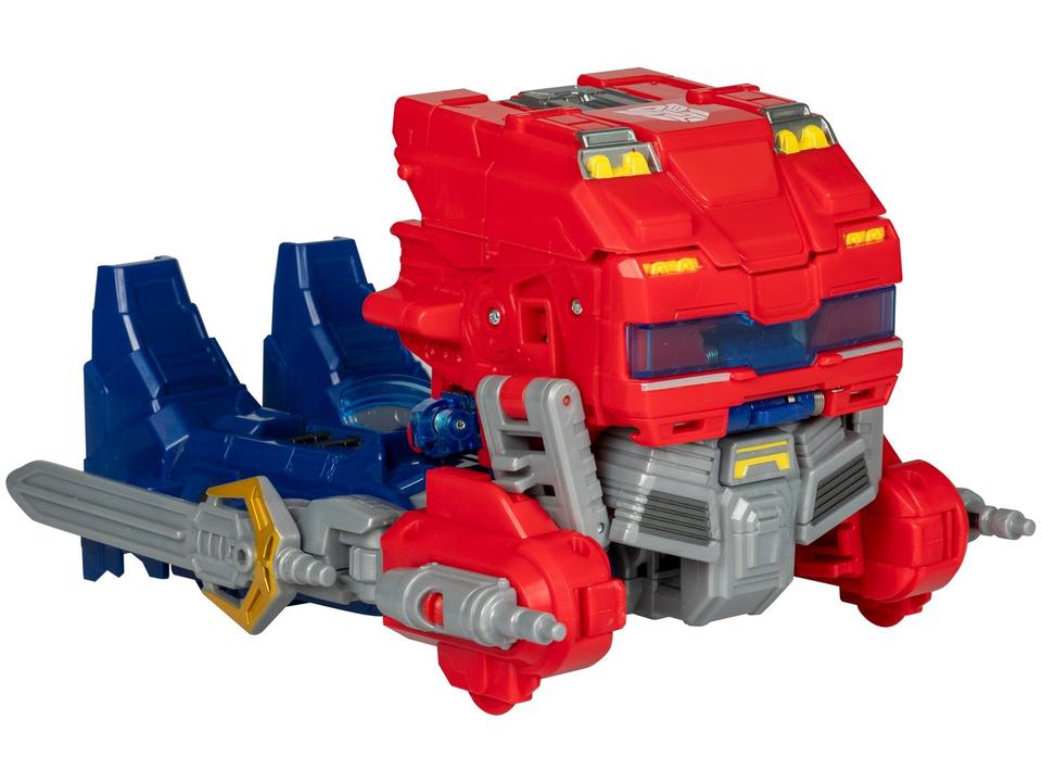 Boneco Transformers Power Flip Optimus Prime Orion - 2