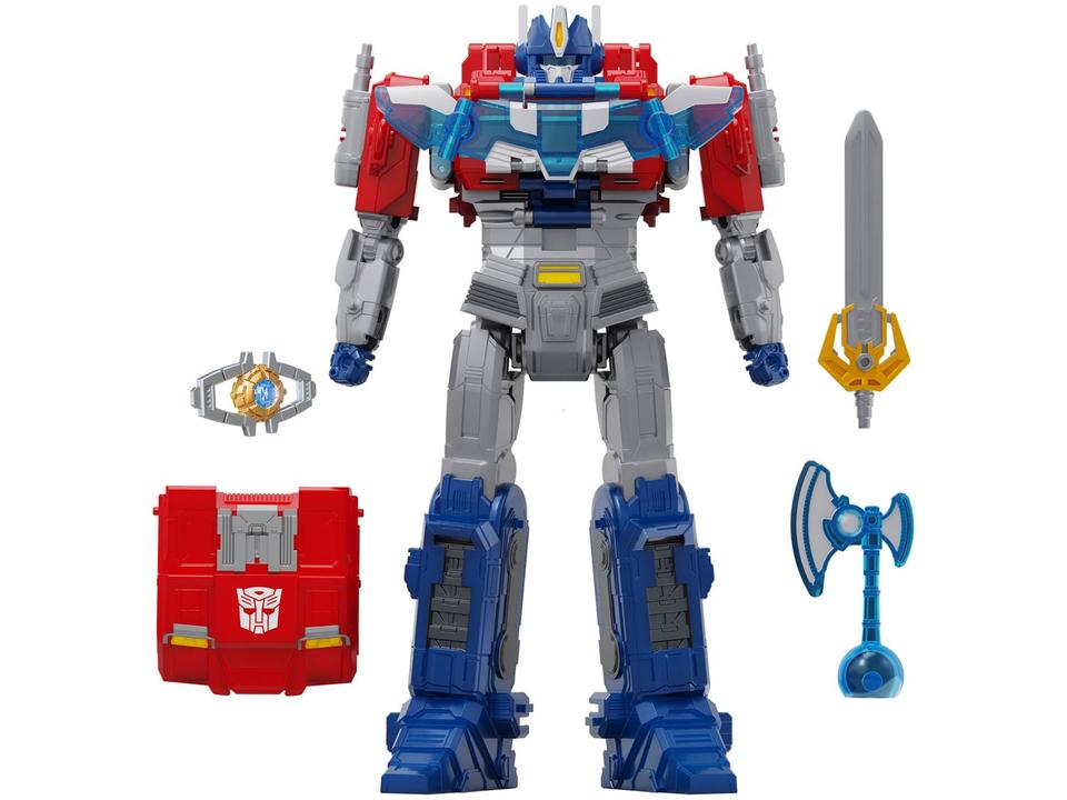 Boneco Transformers Power Flip Optimus Prime Orion - 1
