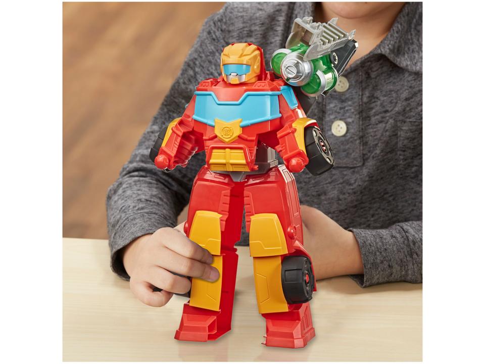 Boneco Transformers Resgate Hot Shot 35cm Hasbro - 3