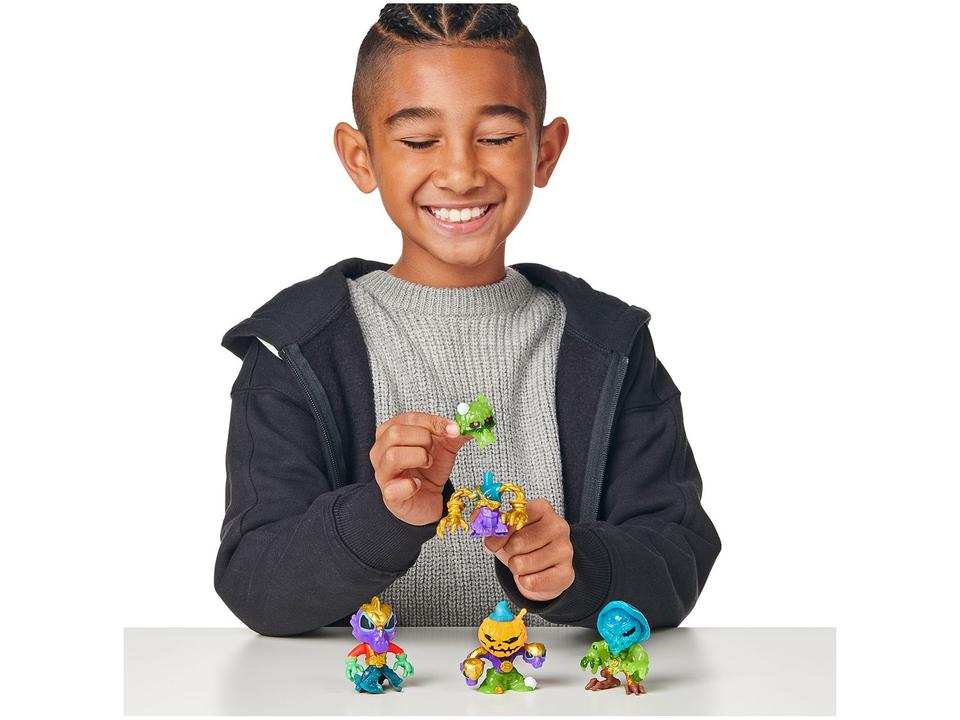 Boneco Treasure X Mini Monster Gold 5cm Candide - 4