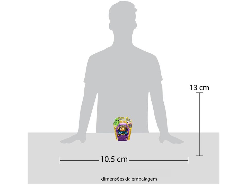 Boneco Treasure X Mini Monster Gold 5cm Candide - 22