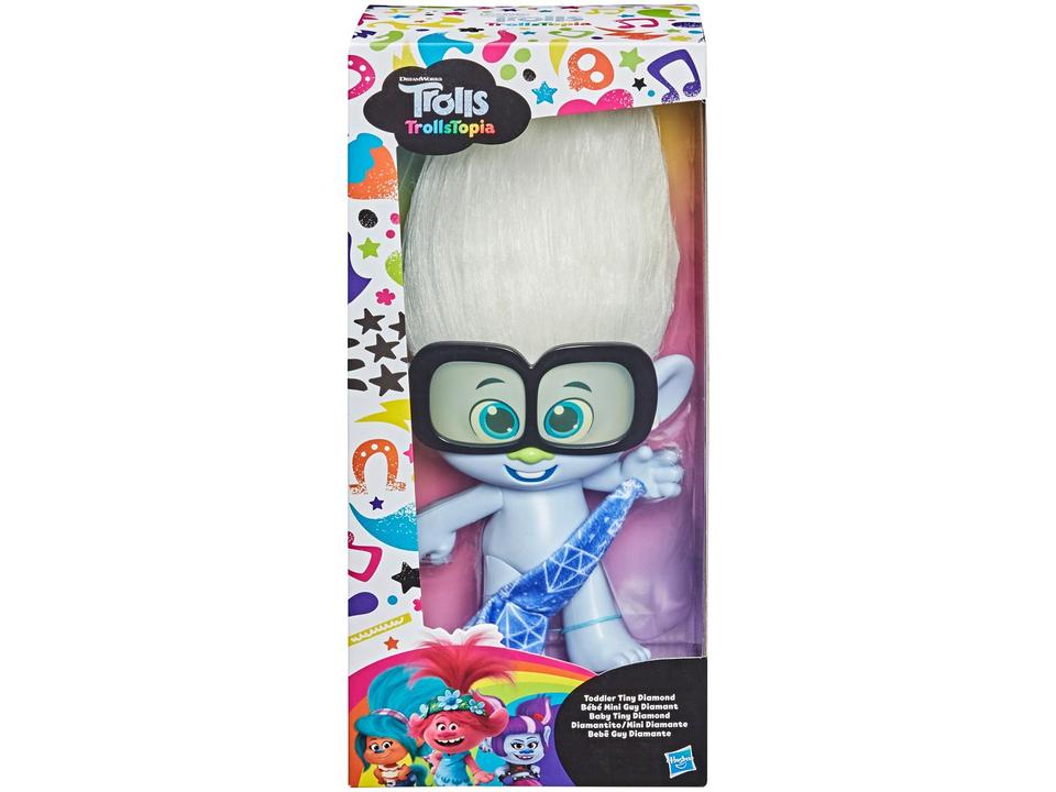 Boneco Trolls Bebê Guy Diamante 38,1cm Hasbro - 2
