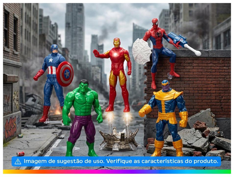 Bonecos Marvel F1395 15cm com Acessórios - 2