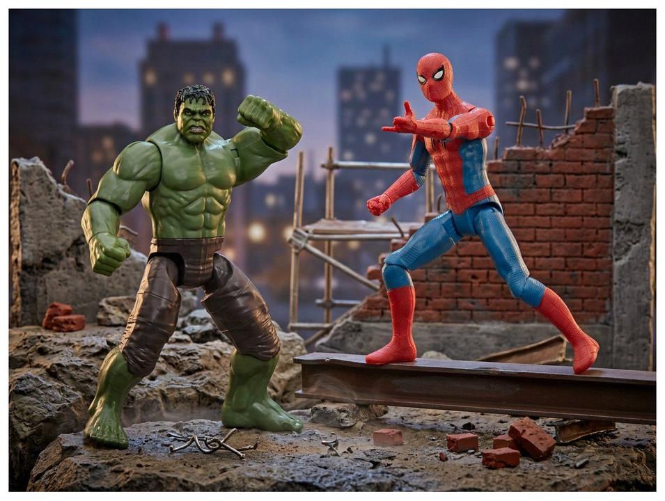 Bonecos Marvel Titan Series Homem-Aranha e Hulk - 3