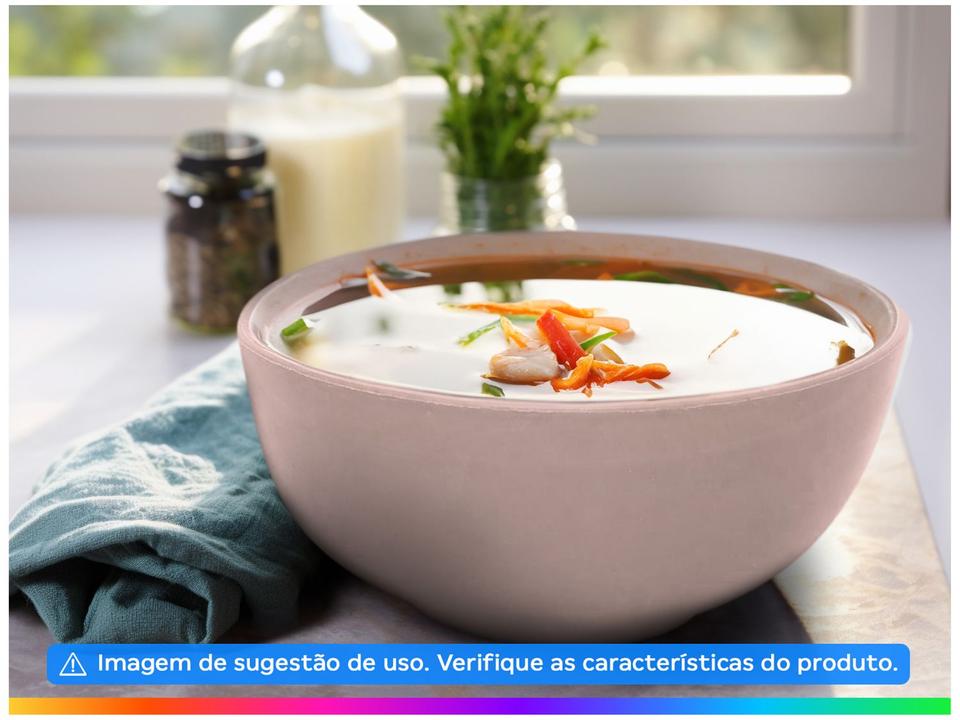 Bowl de Cerâmica Rosa Hauskraft Charlotte PCLN214/RS 580ml - 1