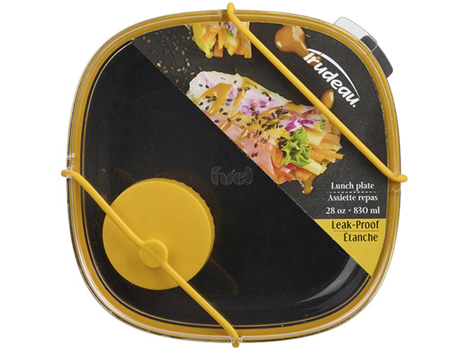 Bowl de Polipropileno e Silicone Amarelo e Preto - 2