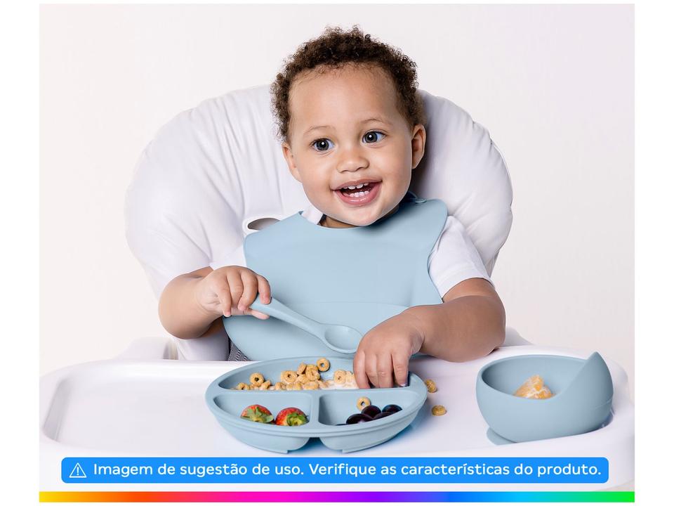 Bowl de Silicone Azul Buba 15633 350ml - 1