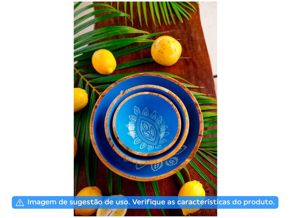 Bowl Mandacaru Martha Medeiros Céu 22cm - 1