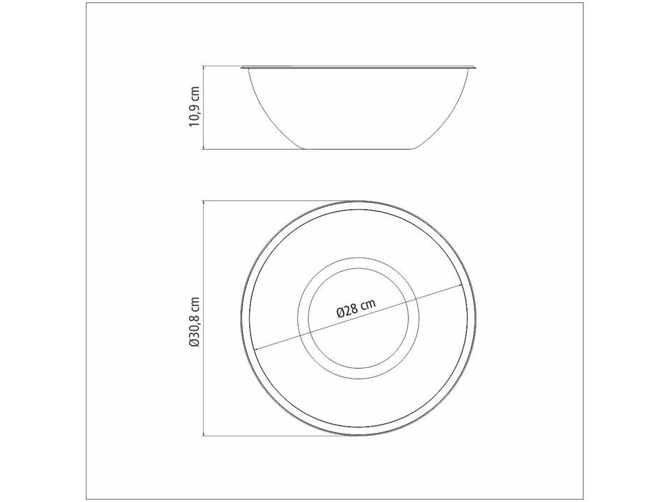 Bowl Redondo em Inox 4,7L Tramontina 61224281 - 5