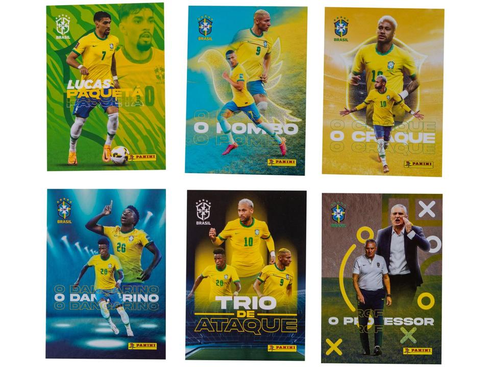 Box de Cards Seleção Brasileira Panini 60 Cards - 13