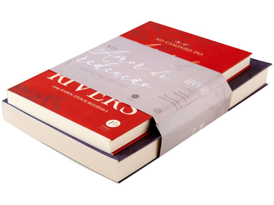 Box Livros Amor de redenção Edição econômica Francine Rivers - 1