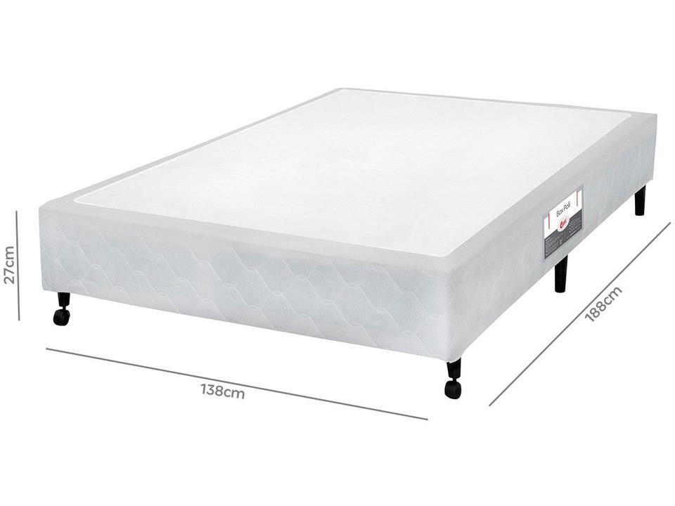 Box para Colchão Casal Castor 27cm de Altura Poli - 1