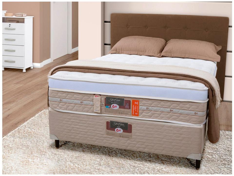 Box para Colchão Casal Castor 27cm de Altura Silver Star Air - 1
