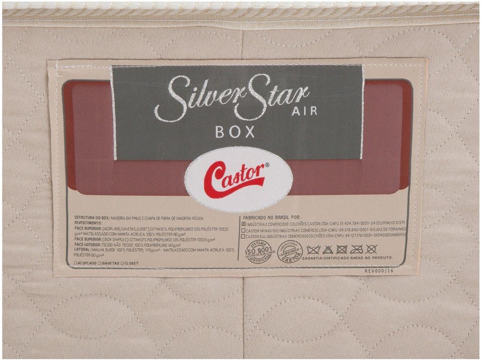 Box para Colchão Casal Castor 27cm de Altura Silver Star Air - 3