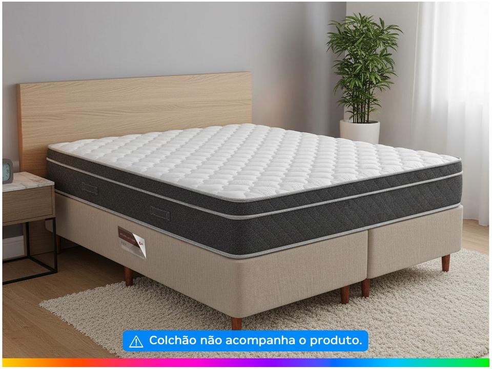 Box para Colchão King Size Castor Bipartido 27cm de Altura Revolution - 3