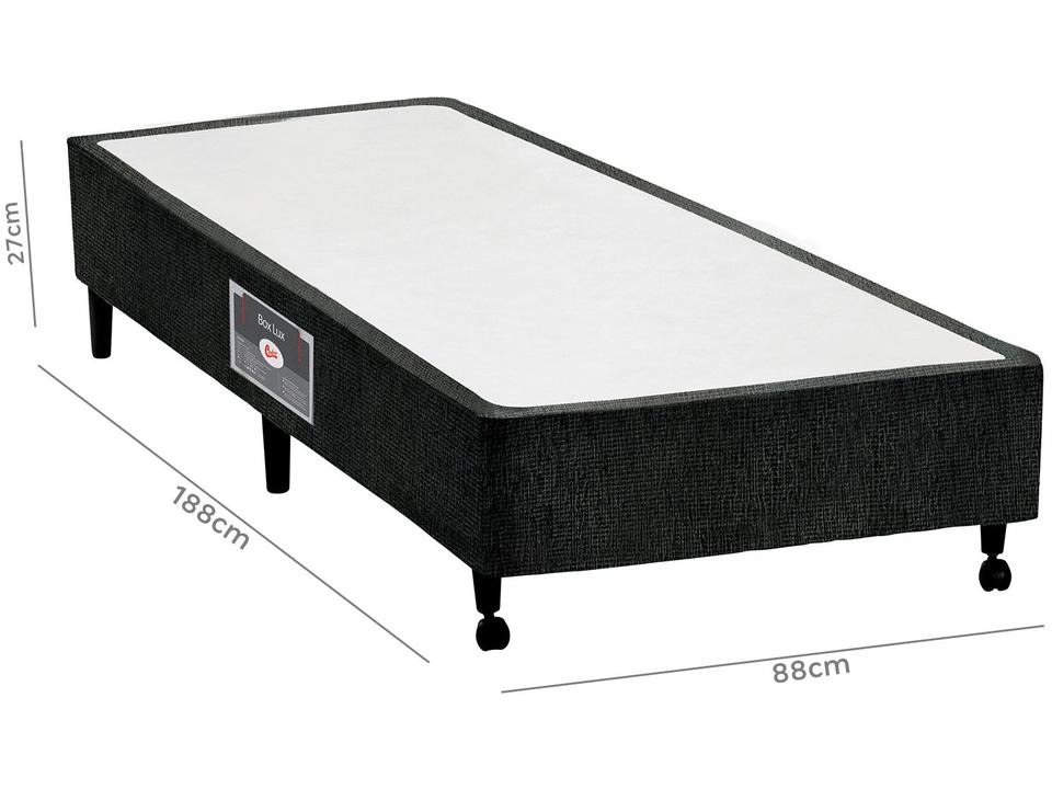 Box para Colchão Solteiro Castor 27cm de Altura Lux - 1