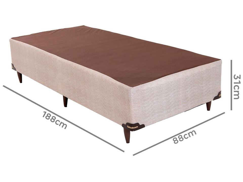 Box para Colchão Solteiro Ortobom 31x88x188cm Ortotech - 4