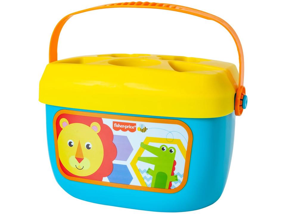 Brinquedo de Encaixar Balde Primeiros Blocos - 1