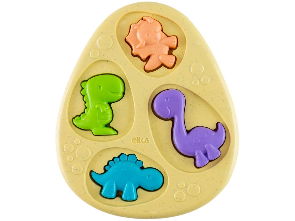 Brinquedo de Encaixar Dino Dino e Amigos Elka - 3