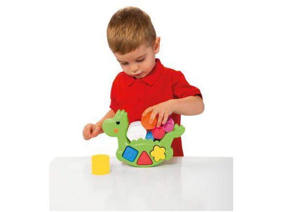 Brinquedo de Encaixar Lino Leaning Dino Chicco - 5