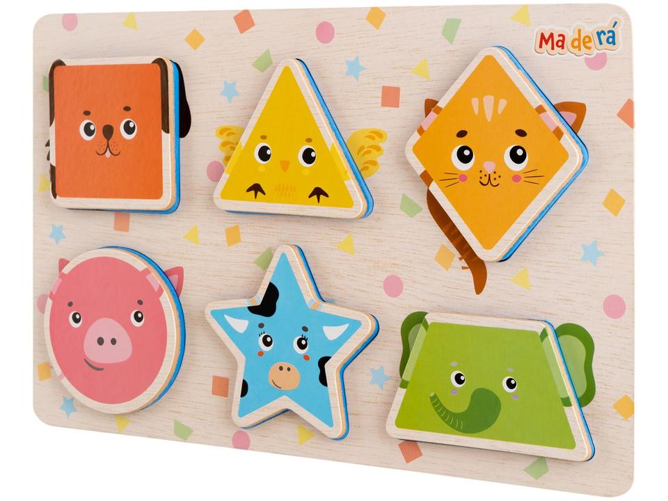 Brinquedo de Encaixar Maderá Encaixando Formas - 2