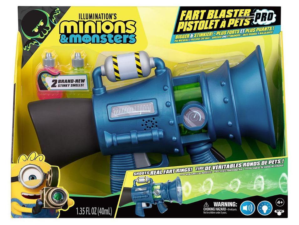 Brinquedo de Pum Minions & Monster Lançador de Pum - 6