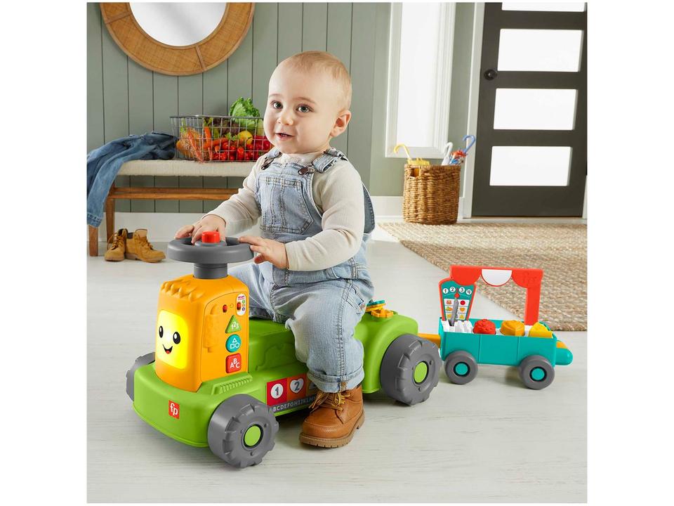 Brinquedo Educativo Fisher-Price Trator de - 3