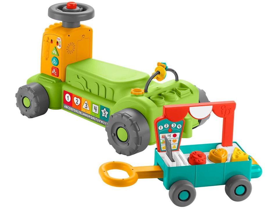 Brinquedo Educativo Fisher-Price Trator de - 4