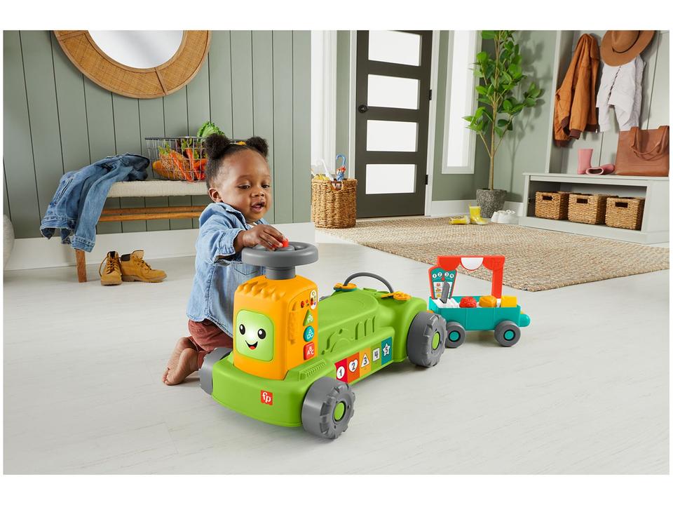 Brinquedo Educativo Fisher-Price Trator de - 7