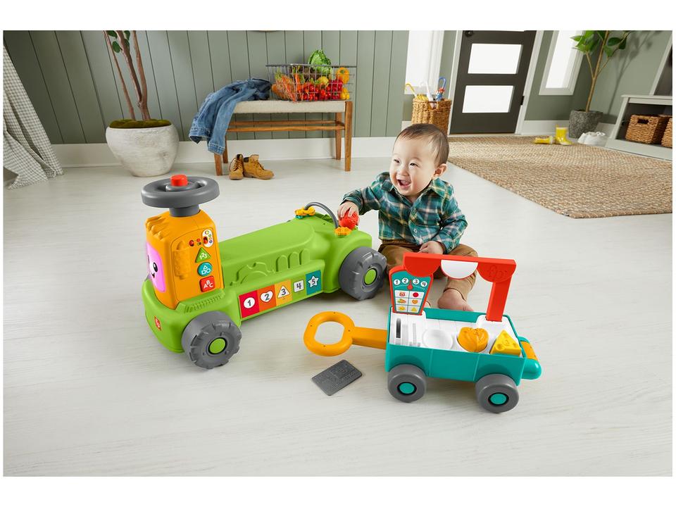 Brinquedo Educativo Fisher-Price Trator de - 8