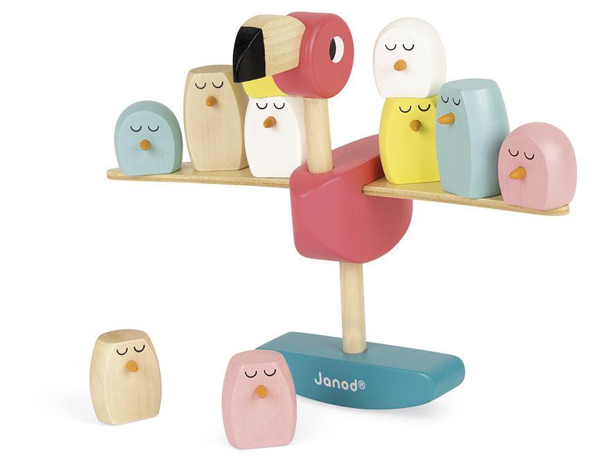 Brinquedo Educativo Flamingo Equilibrista - 1