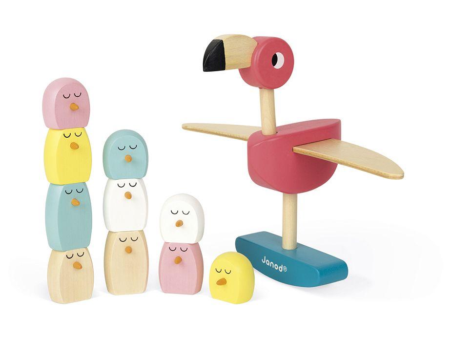 Brinquedo Educativo Flamingo Equilibrista - 2