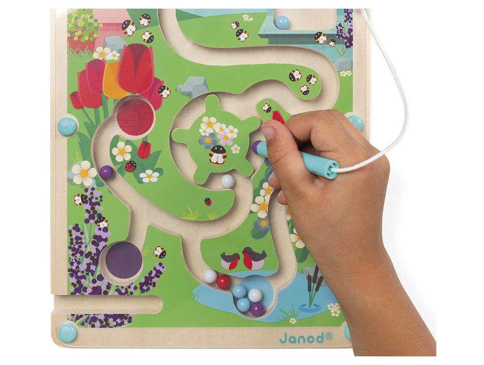 Brinquedo Educativo Labirinto Magnético Abelha - 2